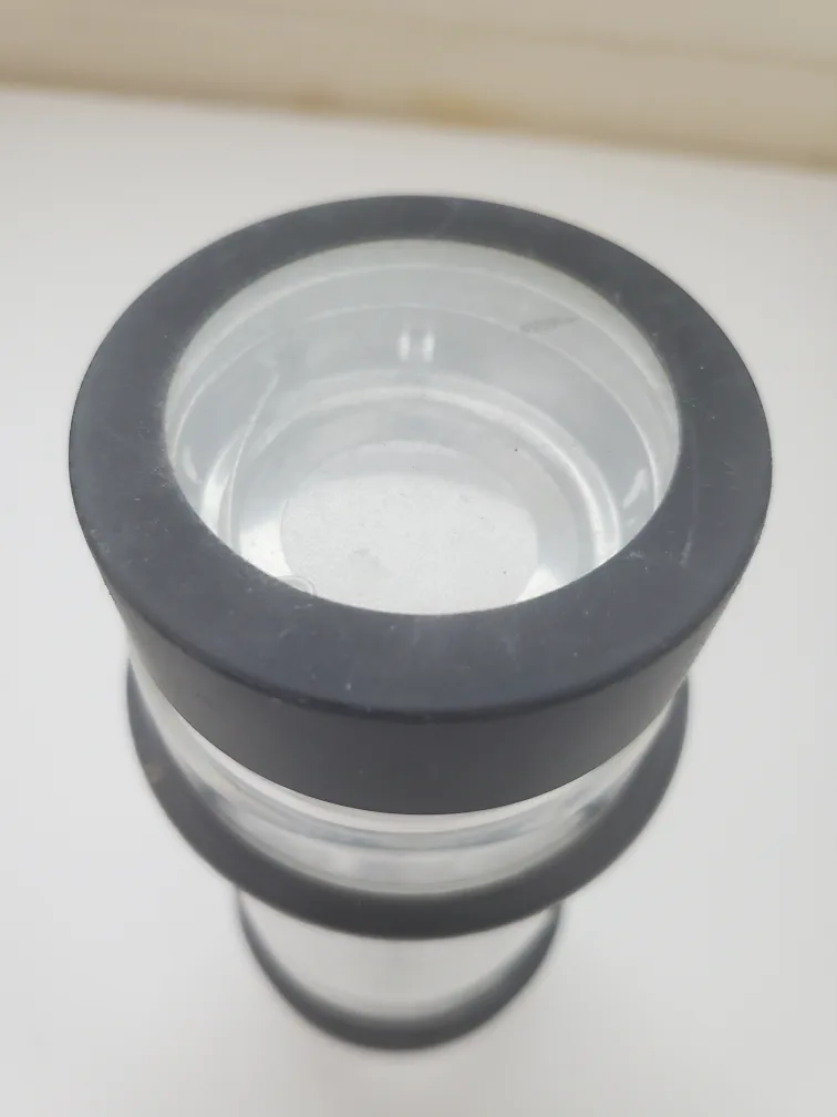 Glass Water Bottle with Silicone Grip and filter thumbnail