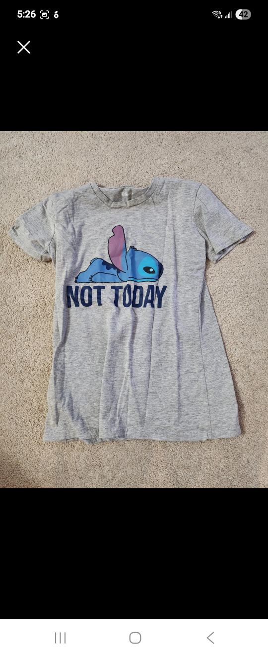 Disney Stitch "Not Today" T-Shirt