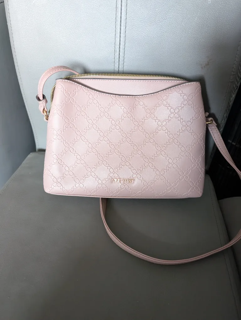 Nine West Pink Crossbody Bag thumbnail