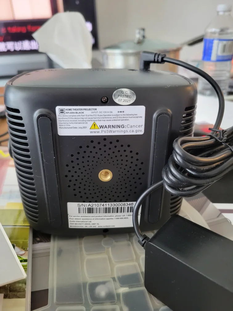 RCA RPJ264 Home Theatre Projector - Black image indicator(4)