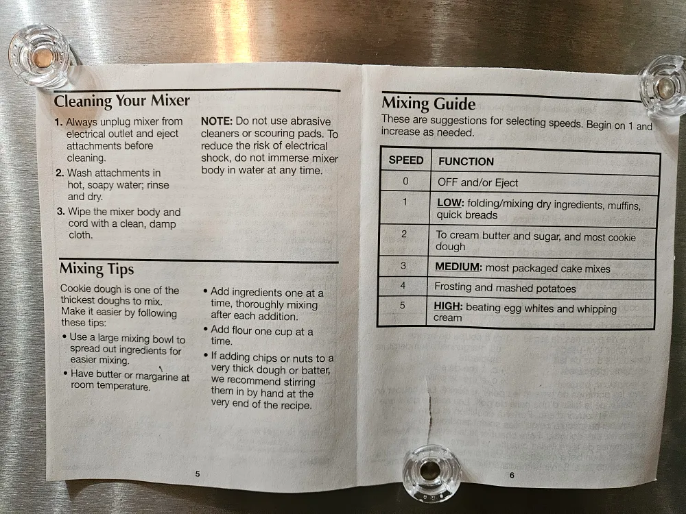 Proctor Silex Bowl Rest 5-Speed Mixer image indicator(3)