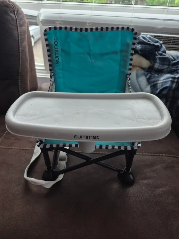 Summer Infant Pop 'N Sit Portable Booster - Teal thumbnail