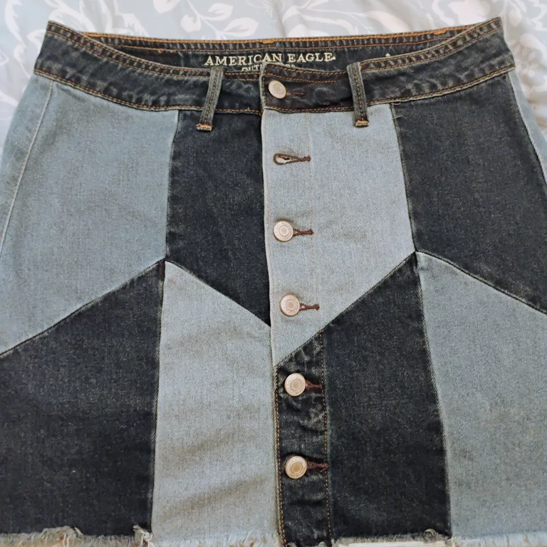 American Eagle Hi-Rise Festival Mini Skirt - Size 8 thumbnail
