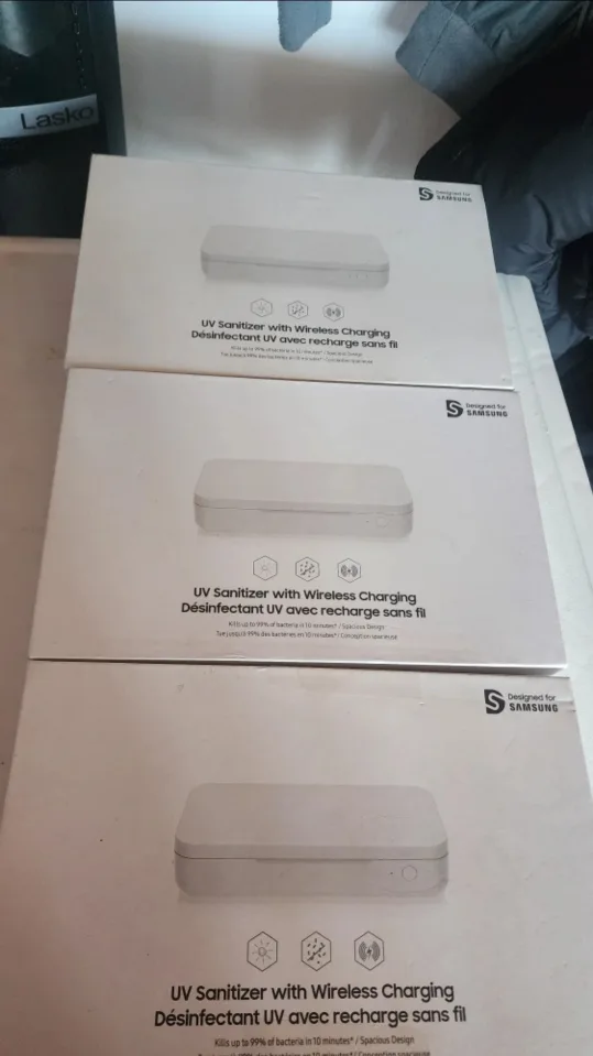 New Samsung UV Sanitizer with Wireless Charging image indicator(2)