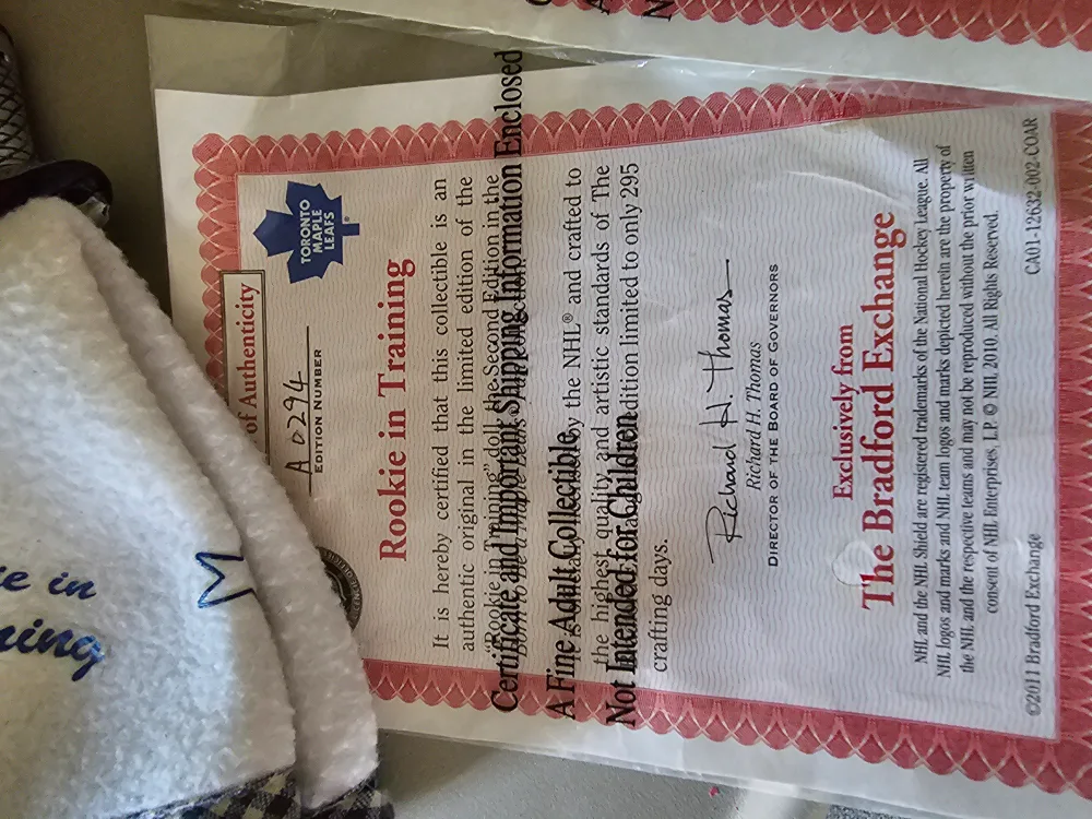 Toronto Maple Leafs Collectible Dolls image indicator(5)