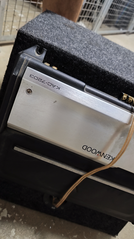 Kenwood KAC-7203 Amplifier & MTX Subwoofer - photo 5