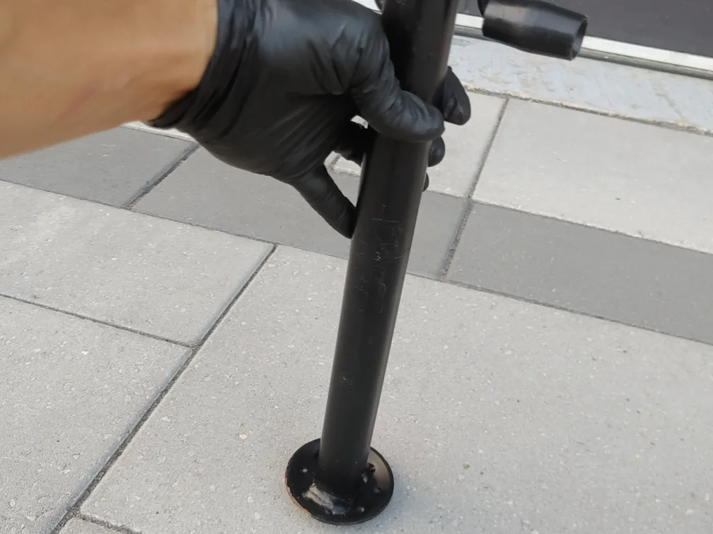 MERCEDES BENZ W126 FACTORY OEM TIRE CAR JACK 1235830715 image indicator(6)