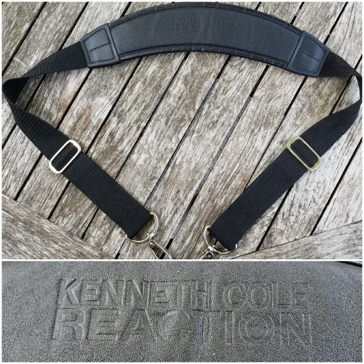 Kenneth Cole Reaction Black Leather Briefcase image indicator(7)