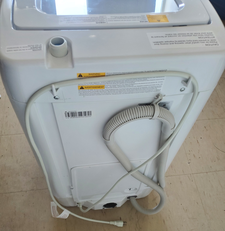 Comfee Portable 1.0 cu. Ft. Washing Machine - Ivory White - photo 3