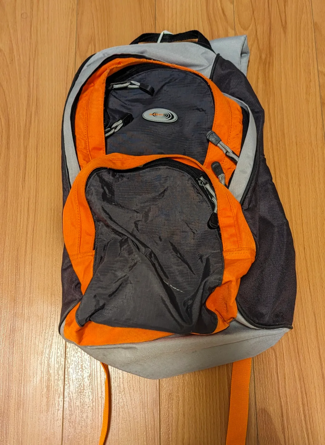 Backpack - Orange & Grey thumbnail