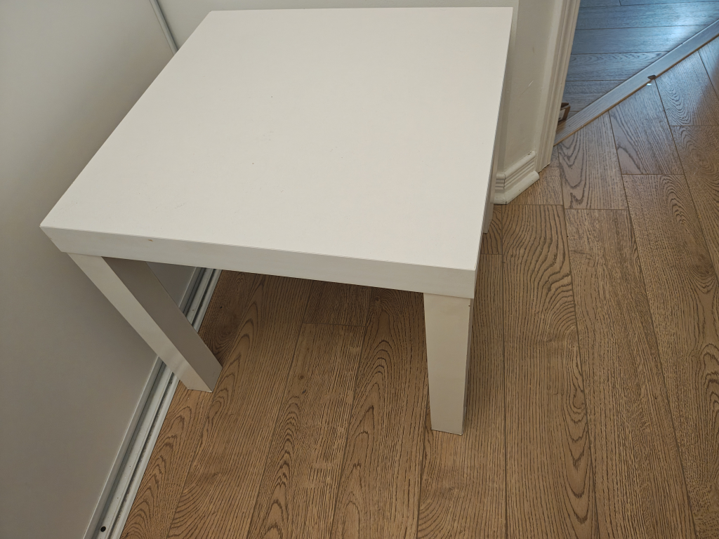 White Side Table