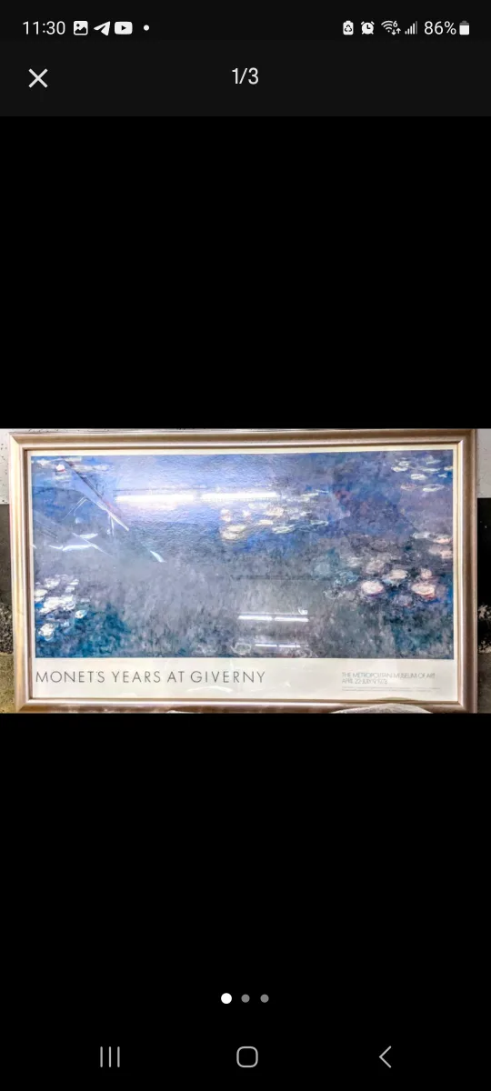 Monet's Years at Giverny Framed Picture thumbnail