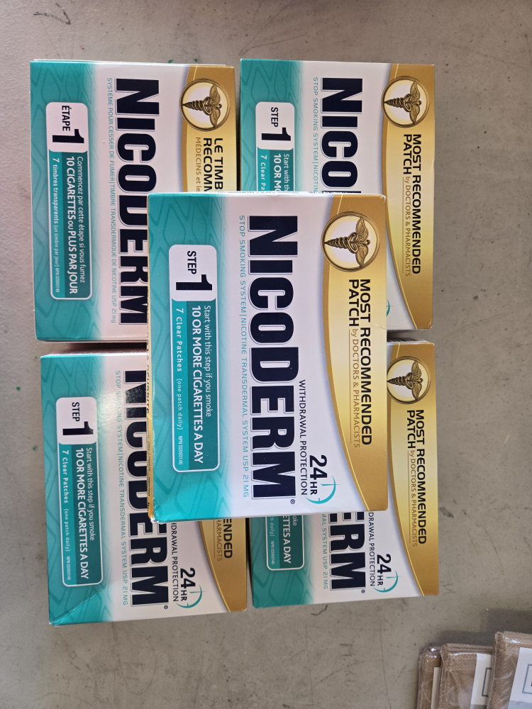 Nicoderm Step 1 Patches - Stop Smoking Aid