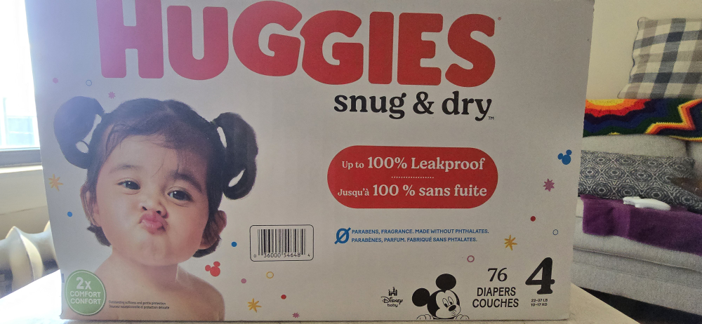 Huggies Snug & Dry Size 4 Diapers (38 count)