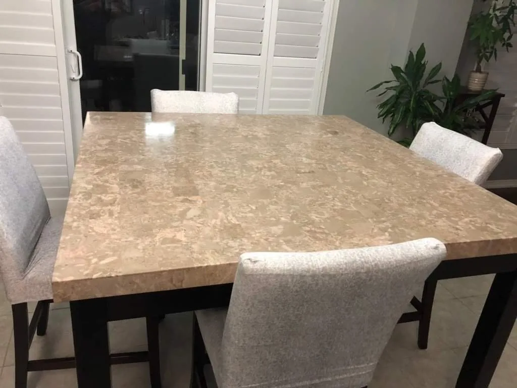 Dining Table - Marble Top thumbnail