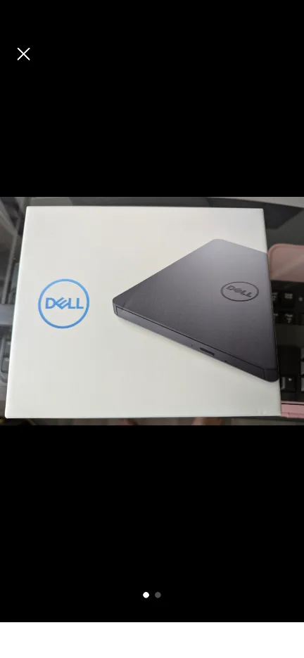 Dell USB Slim DVD Drive - External thumbnail