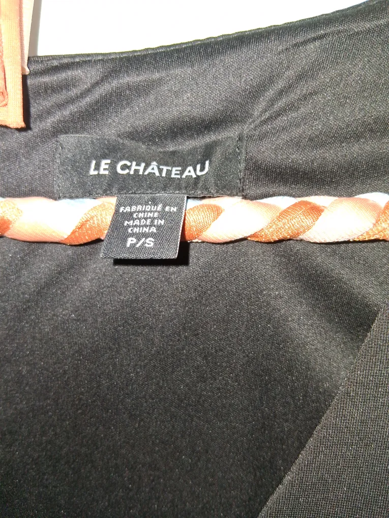 Le Chateau Black Dress - Size P/S image indicator(2)