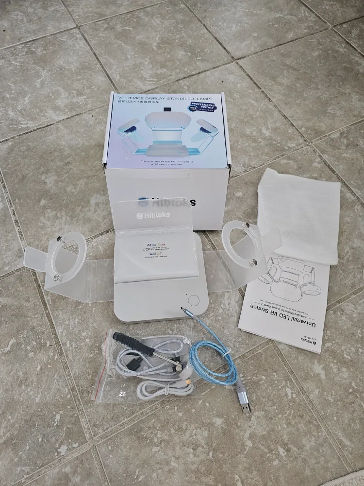 New HiBloks VR Stand LED Light Display Holder... image indicator(9)