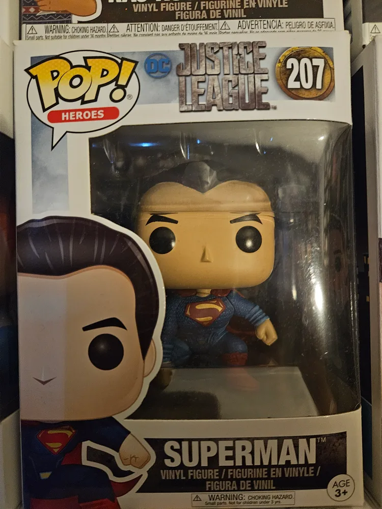 Funko POP! Heroes: Justice League Superman #207 MINT thumbnail