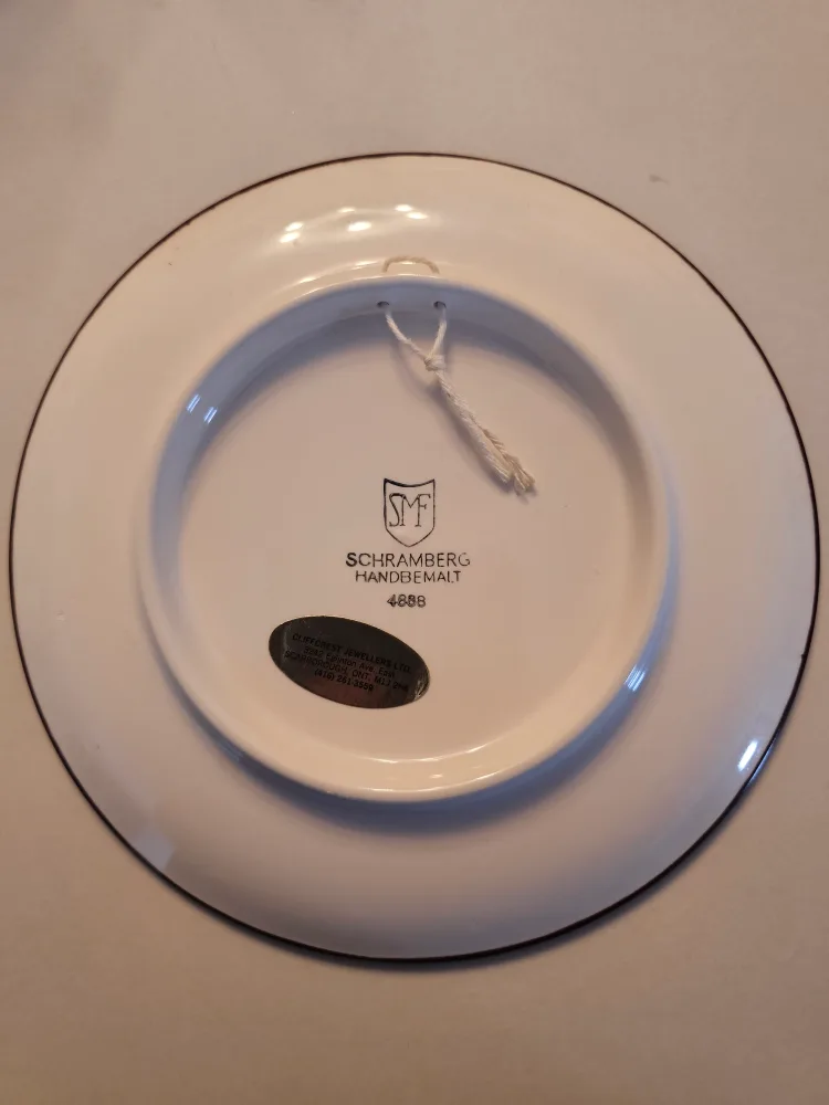Schramberg Handbemalt Decorative Plate image indicator(2)