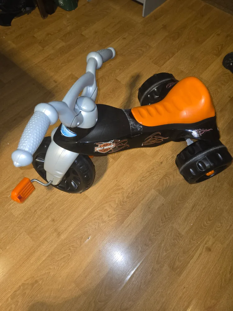 Harley Davidson Tricycle FISHER PRICE✨️🚲 KIDS image indicator(5)