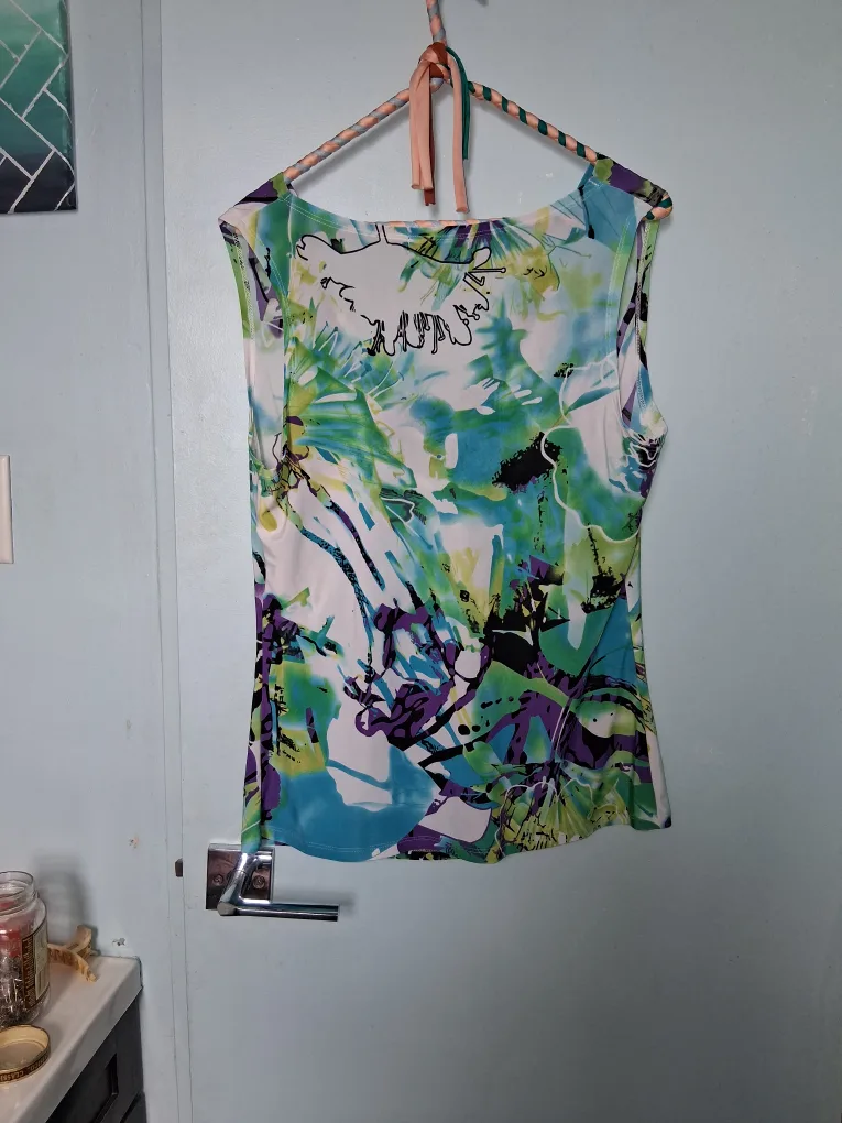 INC International Concepts Sleeveless Top XL image indicator(3)
