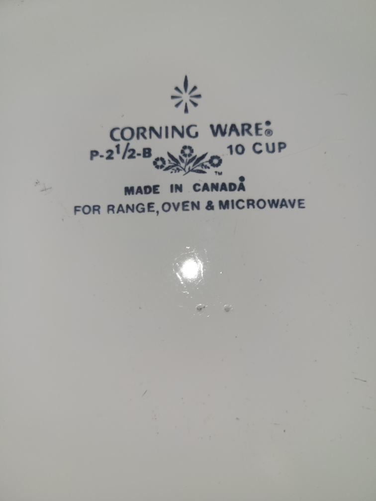 Corning Ware Cornflower 10 Cup Casserole Dish - photo 2