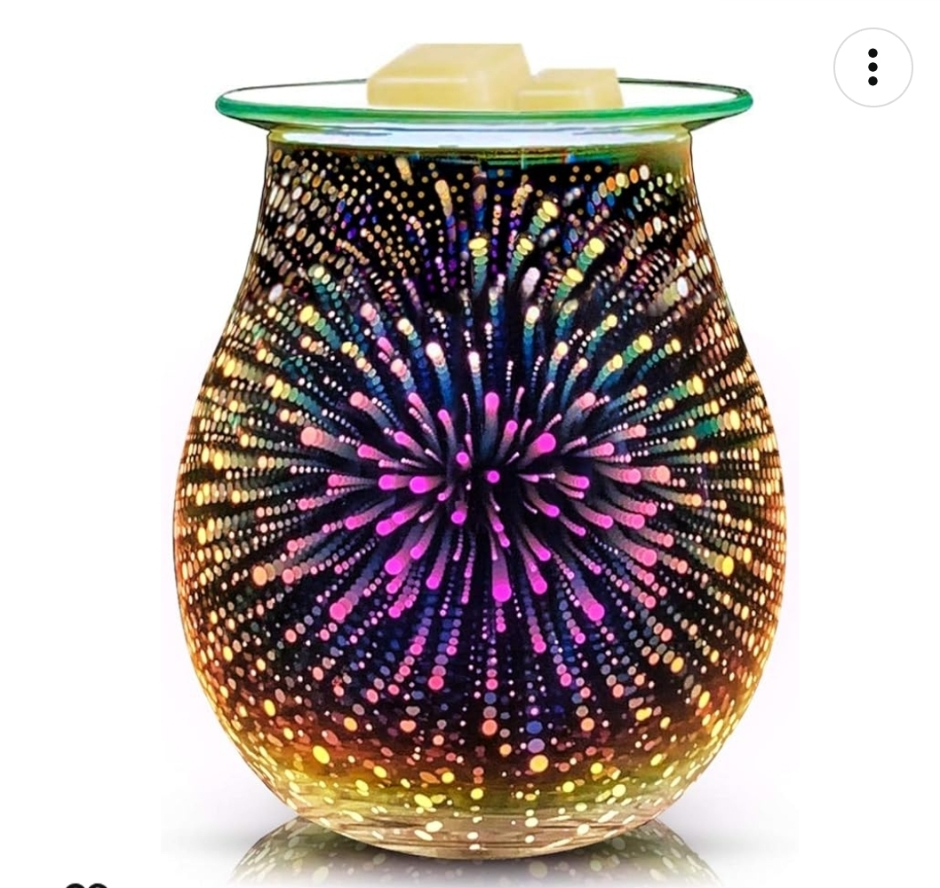 Electric Wax Melt Warmer - 3D Fireworks Design