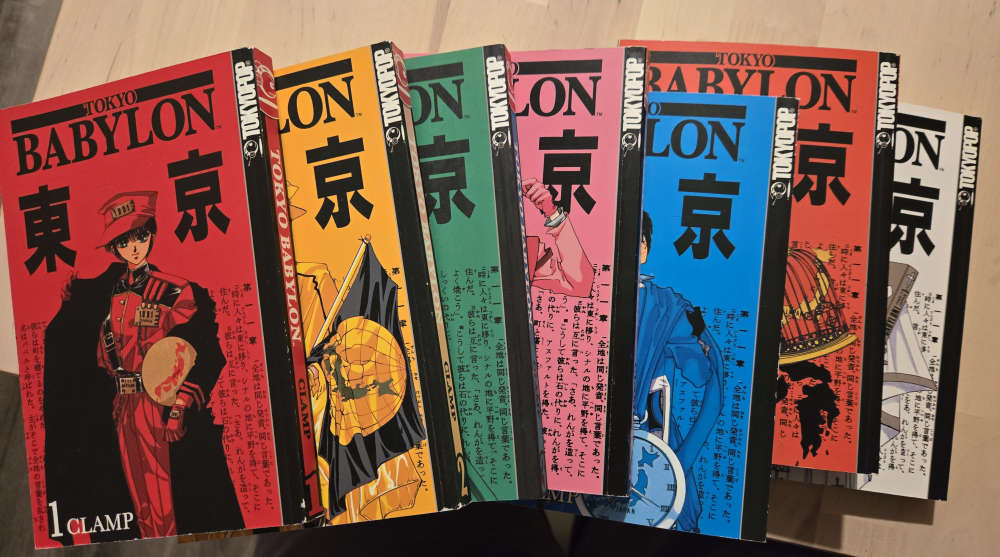 Tokyo Babylon Manga Series by CLAMP