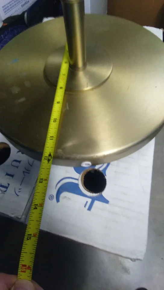 Gold Floor Lamp Base thumbnail