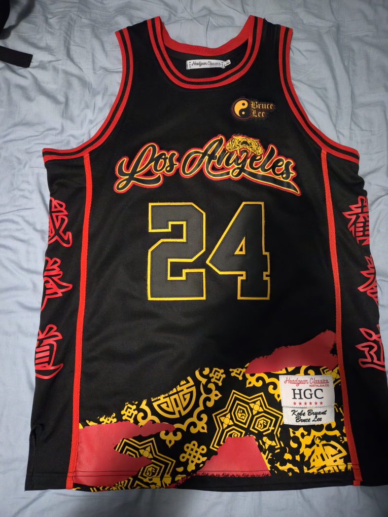 Headgear classics Kobe Bryant Bruce Lee Jersey Medium