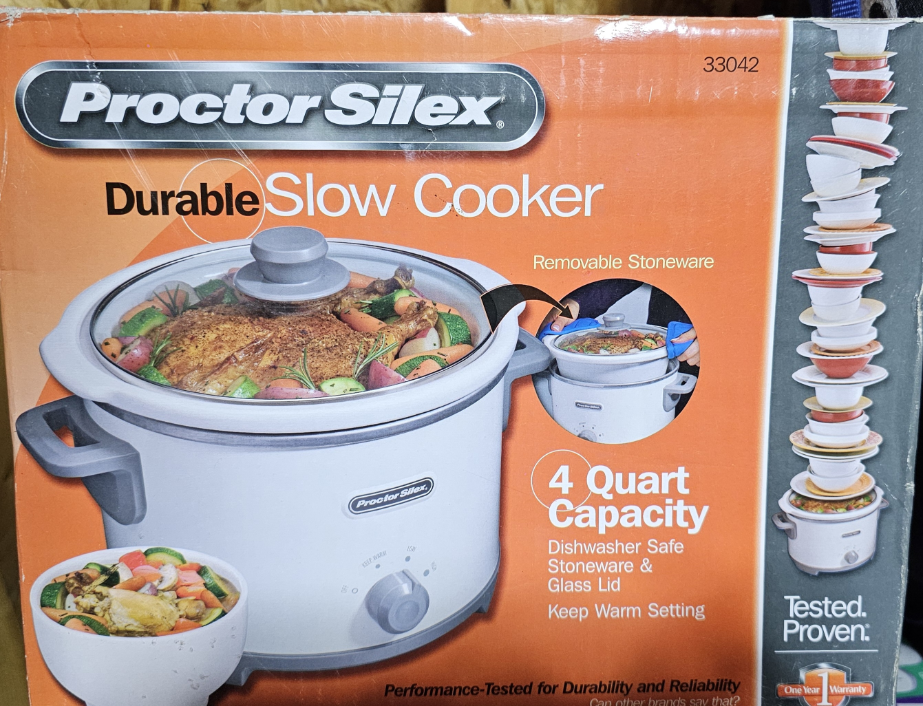 Proctor Silex Durable Slow Cooker - 4 Quart