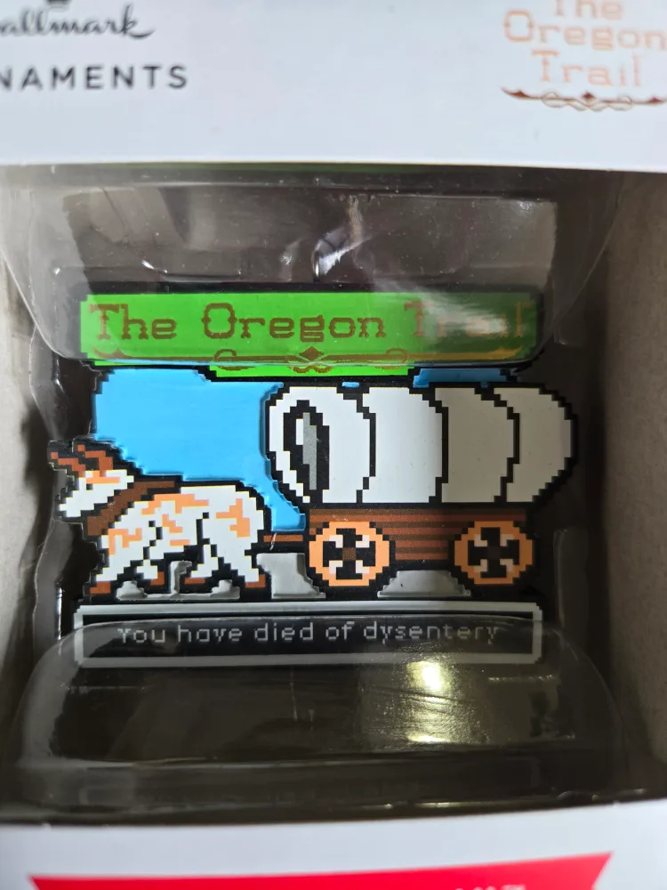 The Oregon Trail Christmas Ornament thumbnail