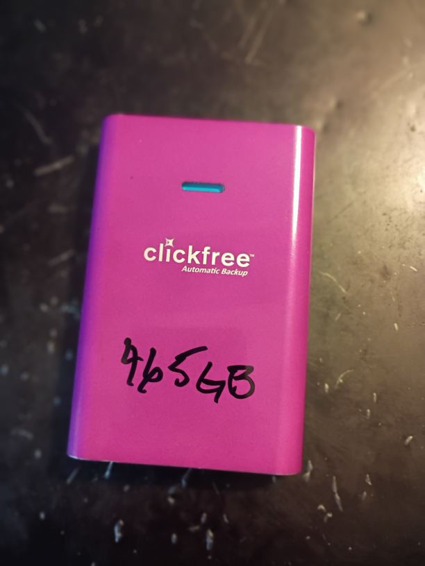 Clickfree Automatic Backup 4654GB