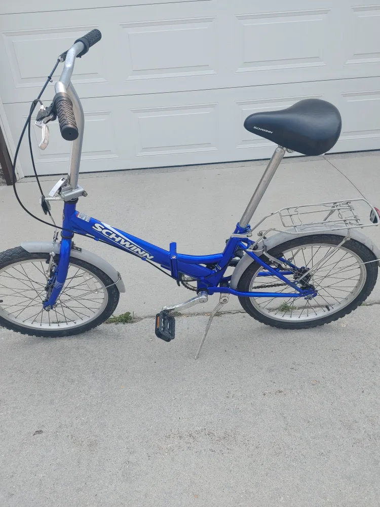 Schwinn Folding Bike - Blue thumbnail