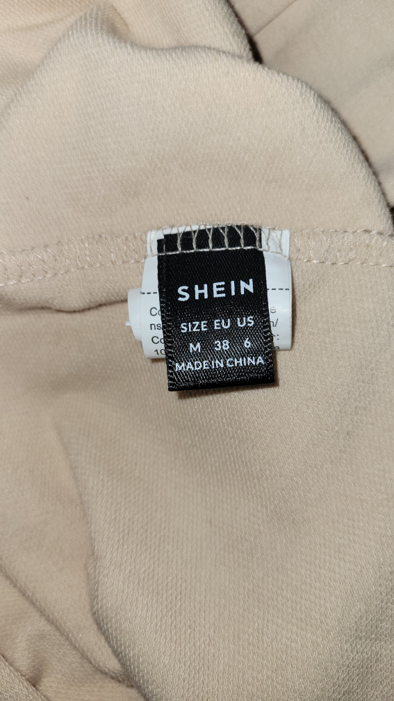 SHEIN Beige Long Sleeve Dress - Size M - photo 4