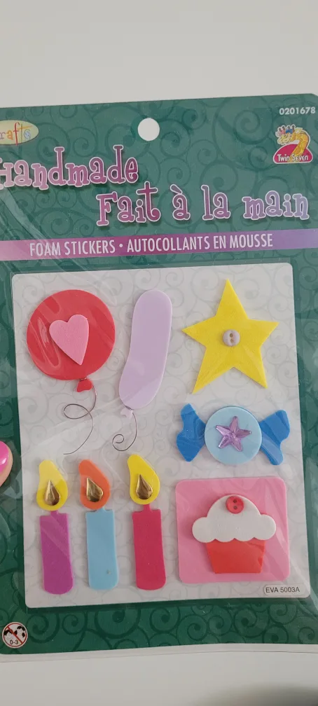Handmade Foam Stickers for Crafting thumbnail