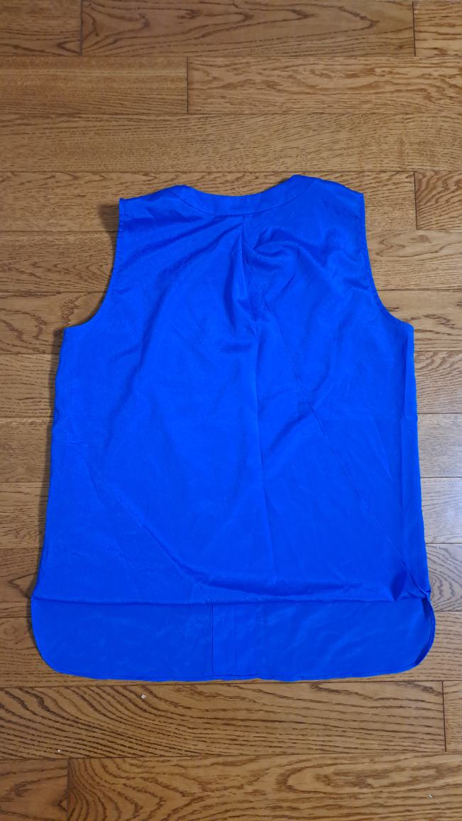 W118 by Walter Baker Blue Sleeveless Top - Size S - photo 2