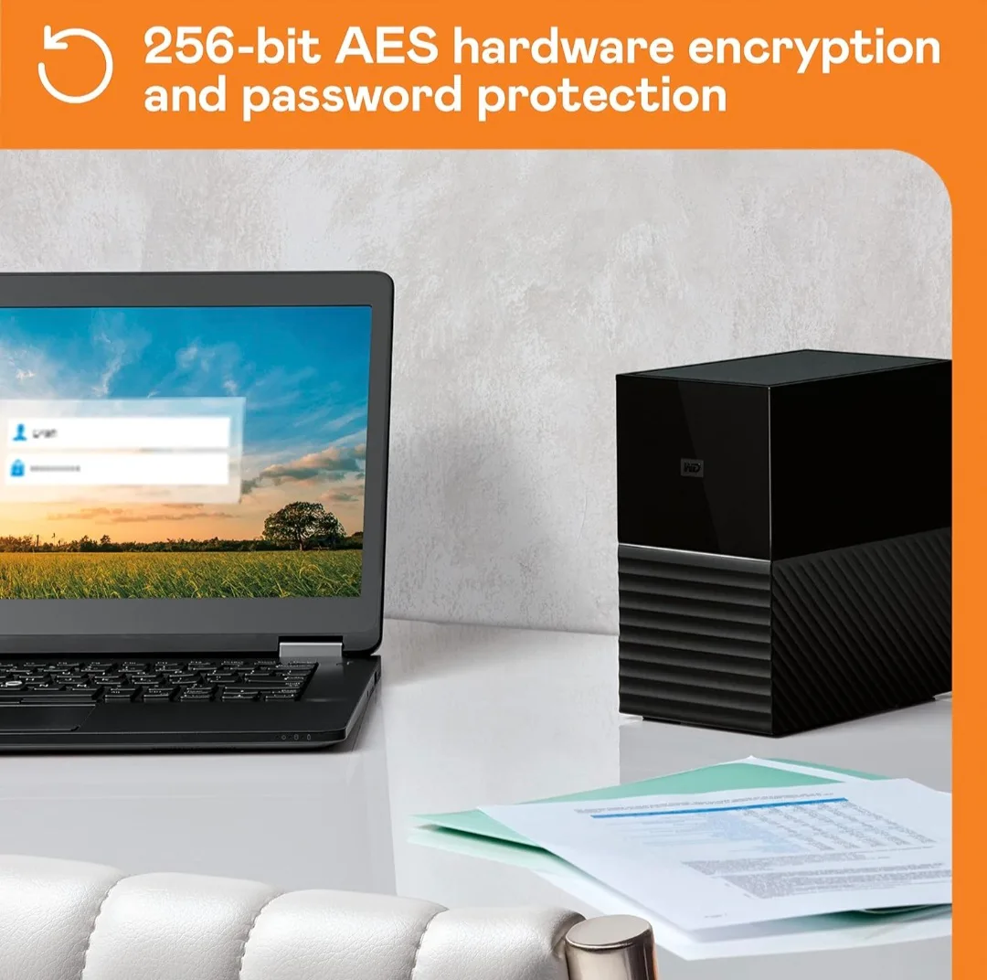 WD My Book Duo 16TB External Hard Drive image indicator(6)