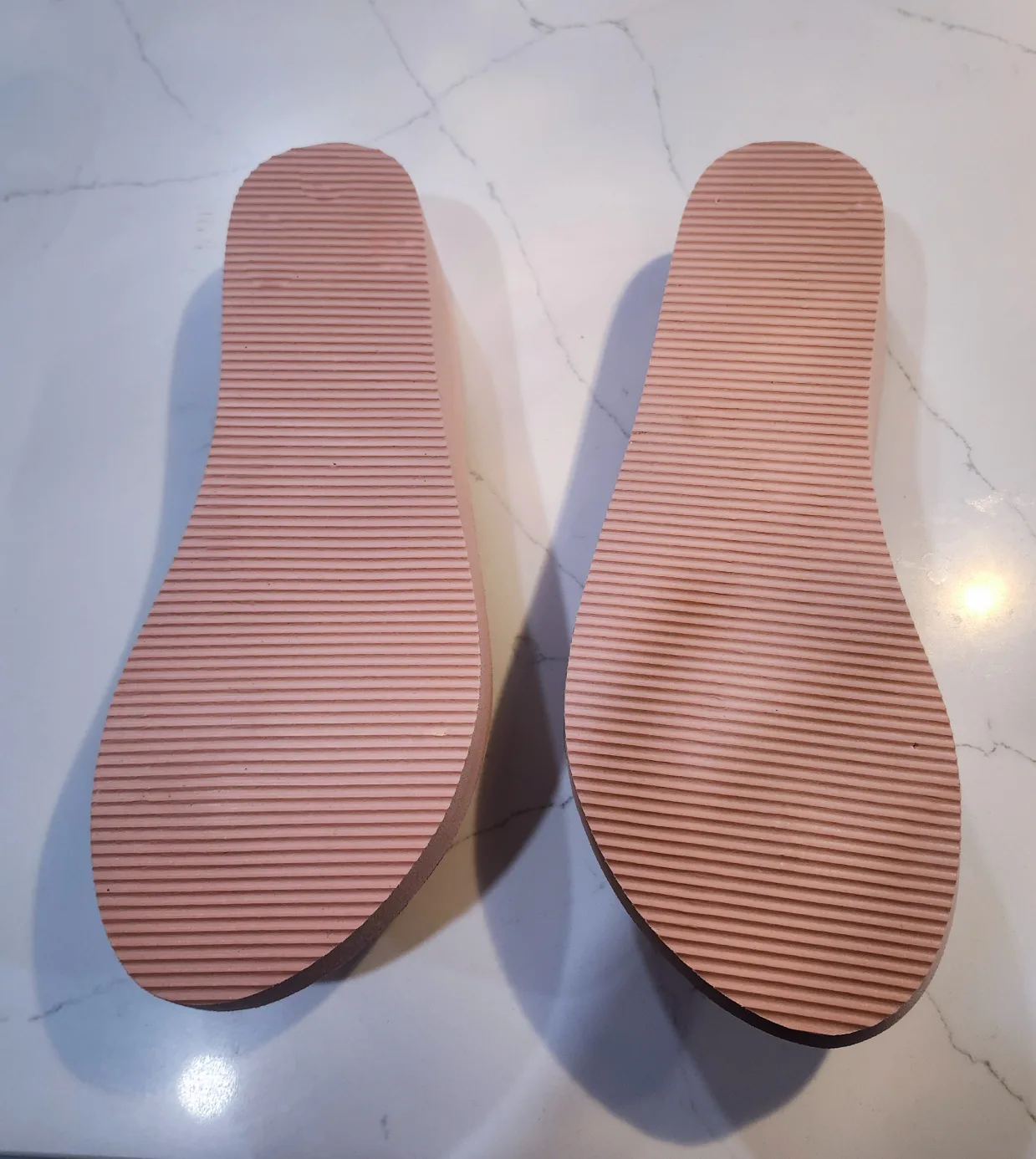 Pink Wedge Flip Flops, Size 8 image indicator(3)