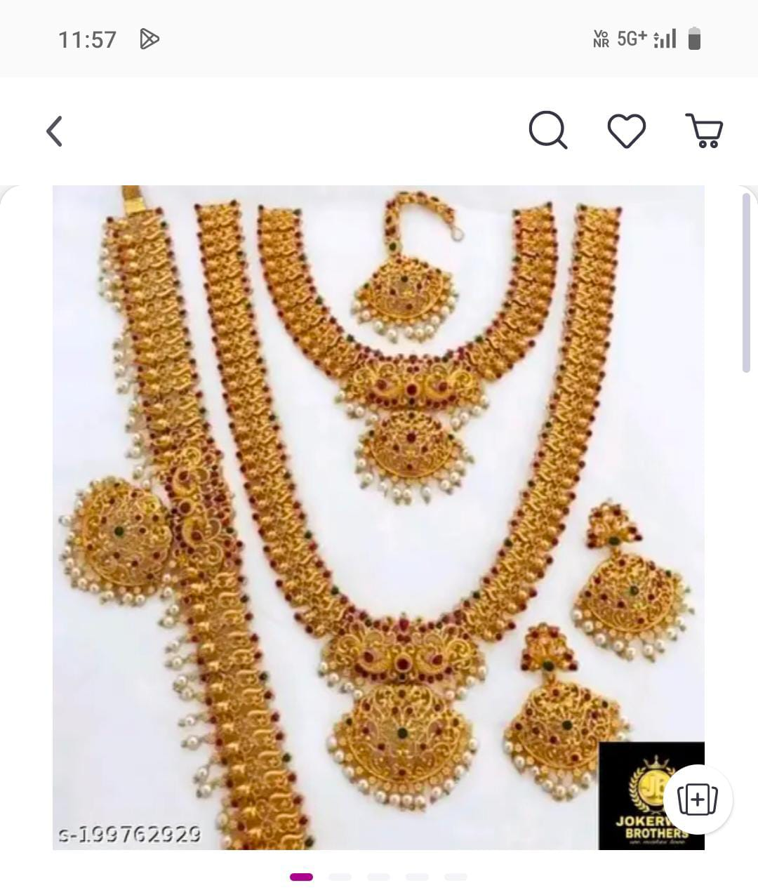 Indian Bridal Jewellery Set