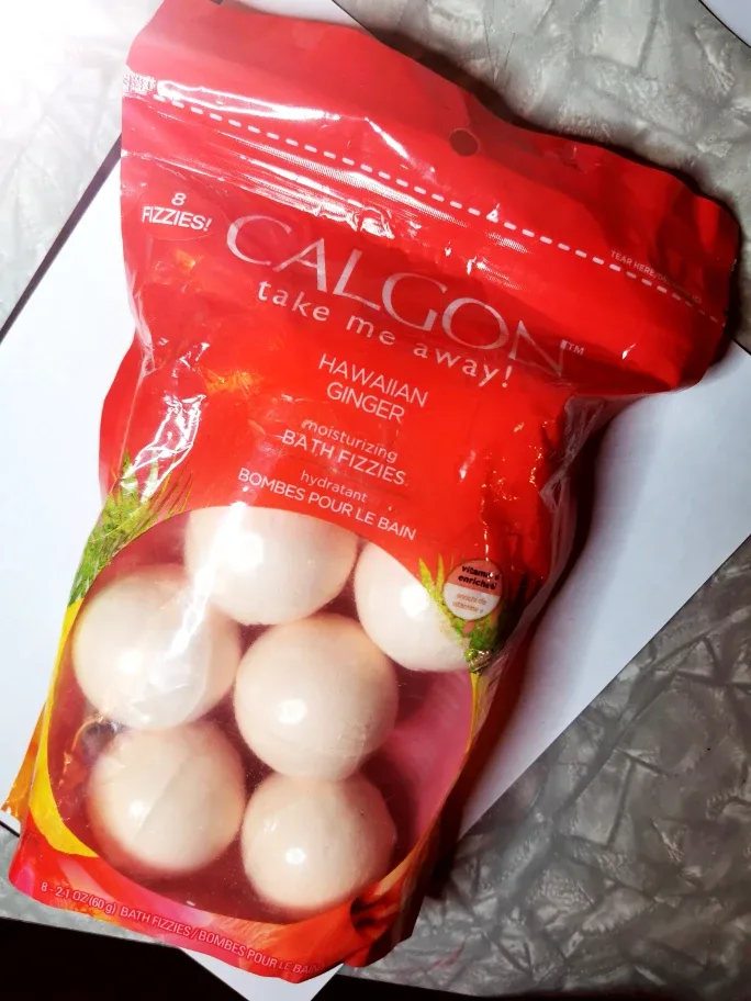 Calgon Hawaiian Ginger Bath Fizzies 8 pk - free with purchase thumbnail