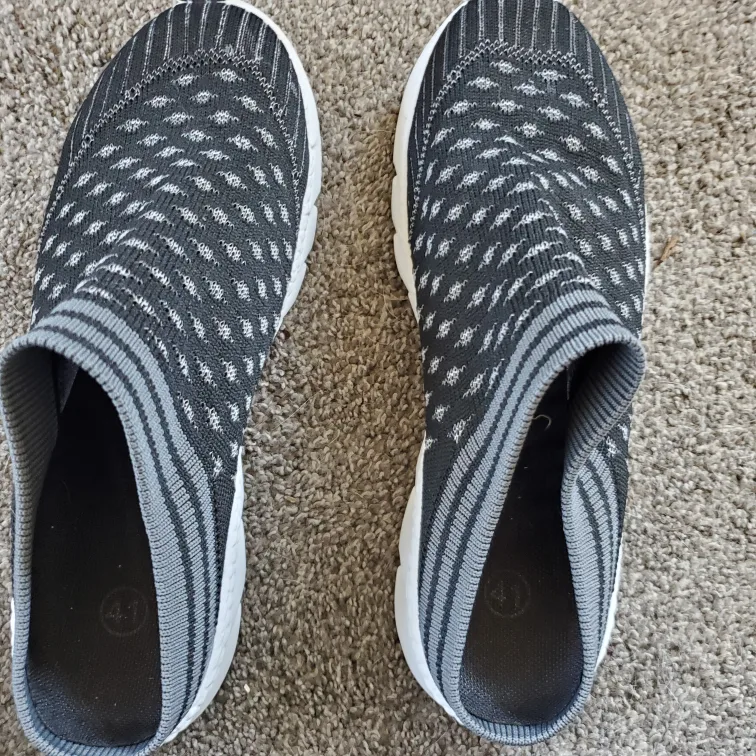 Black Slip-On Shoes - Size 41