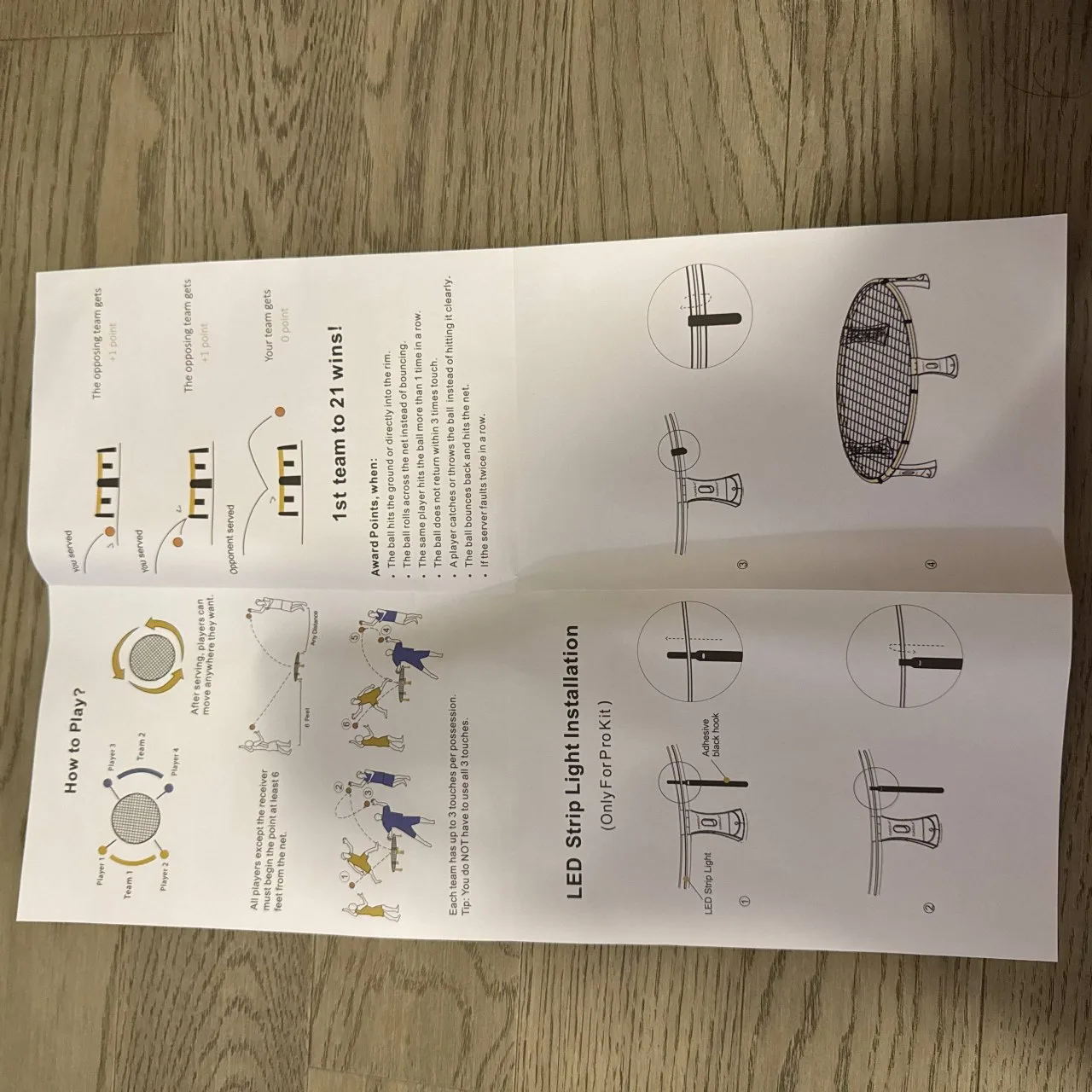 Funeslaball Pro Kit with LED Strip Light image indicator(4)