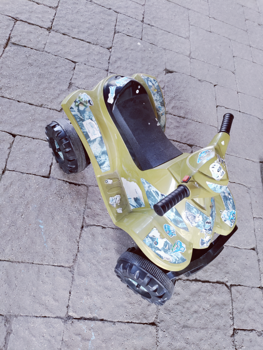 Kids' Ride-On ATV - Olive Green - photo 2