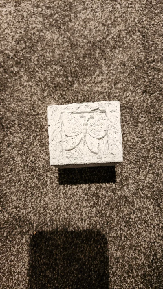 Concrete Butterfly Candle Holder thumbnail