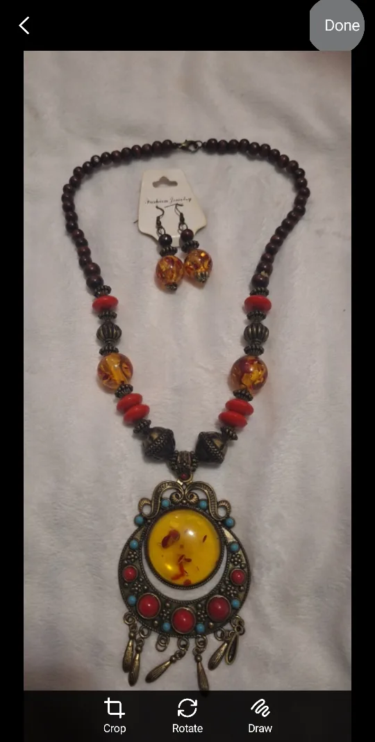 Necklace and Earrings Set image indicator(3)