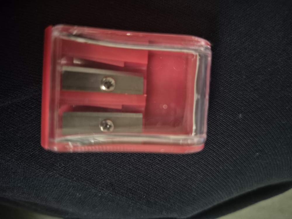 Red Double Pencil Sharpener