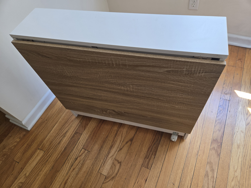 Foldable Drop Leaf Dining Table - photo 2