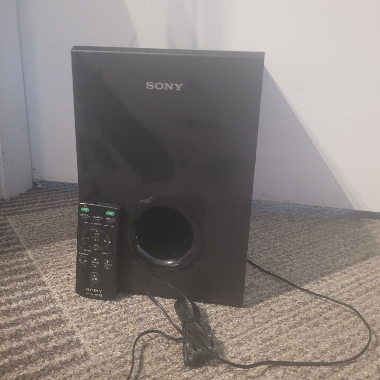 Sony SA-WM250 Subwoofer with Remote